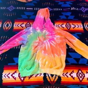 Tie dye hoodie!!